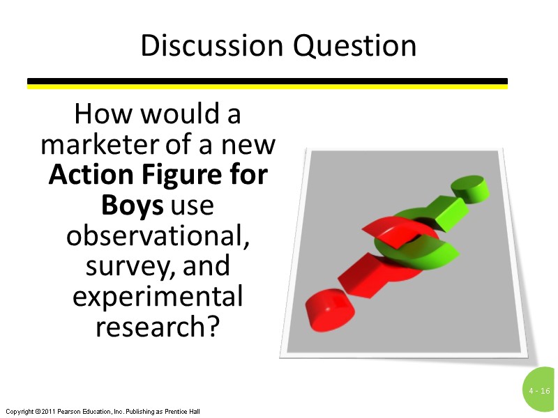 Discussion Question How would a marketer of a new Action Figure for Boys use